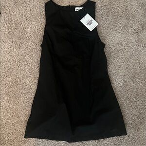 Princess Polly Black Dress Yumiko Romper Skort
